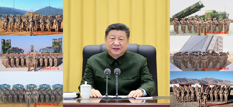 习近平春节前夕视察慰问部队 向全体人民解放军指战员武警部队官兵军队文职人员预备役人员和民兵致以新春祝福.jpg